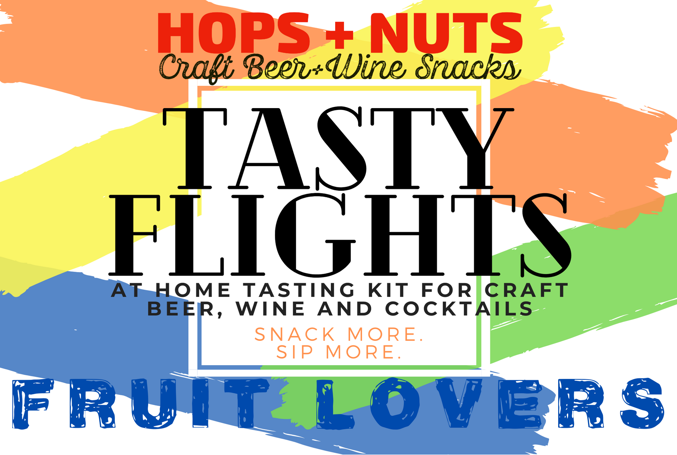 Tasty Flights At-Home Tasting Kit : FRUIT LOVERS