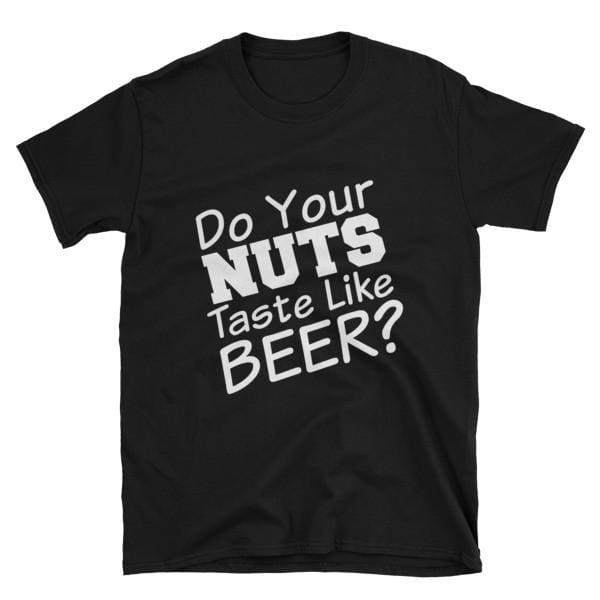 Hops and Nuts Dark Unisex T-Shirt-hops-and-nuts-craft-beer-snacks